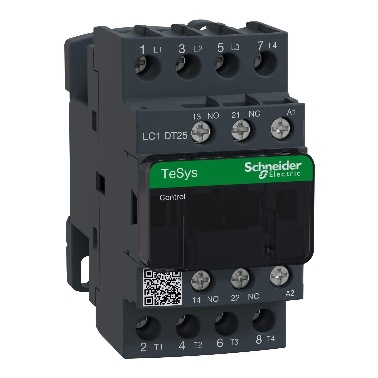LC1DT25M7 | Schneider TeSys D Serisi 4 Kutup 25A Kontaktör - 220 VAC bobin