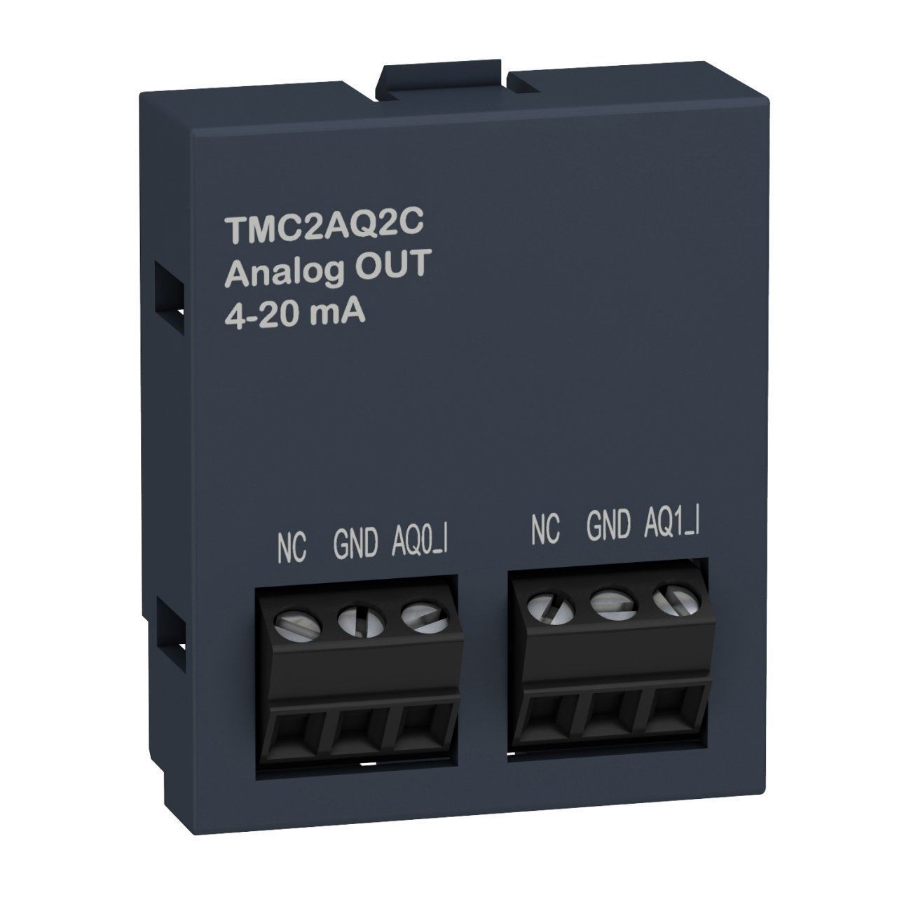 TMC2AQ2C | Schneider Modicon M221 2 çıkış Kartuş Genişletme Modülü - 2 Analog Çıkışı (4-20 mA) - TMC2AQ2C