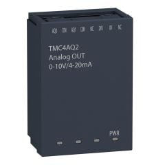 TMC4AQ2 | Schneider Modicon M241 2 çıkış Kartuş Genişletme Modülü - 2 Analog Çıkışı (0-10 V/4-20 mA) - TMC4AQ2