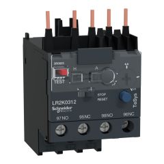 LR2K0312 | Schneider TeSys K Serisi 3,7-5,5A Termik Aşırı Yük Rölesi - Sınıf 10