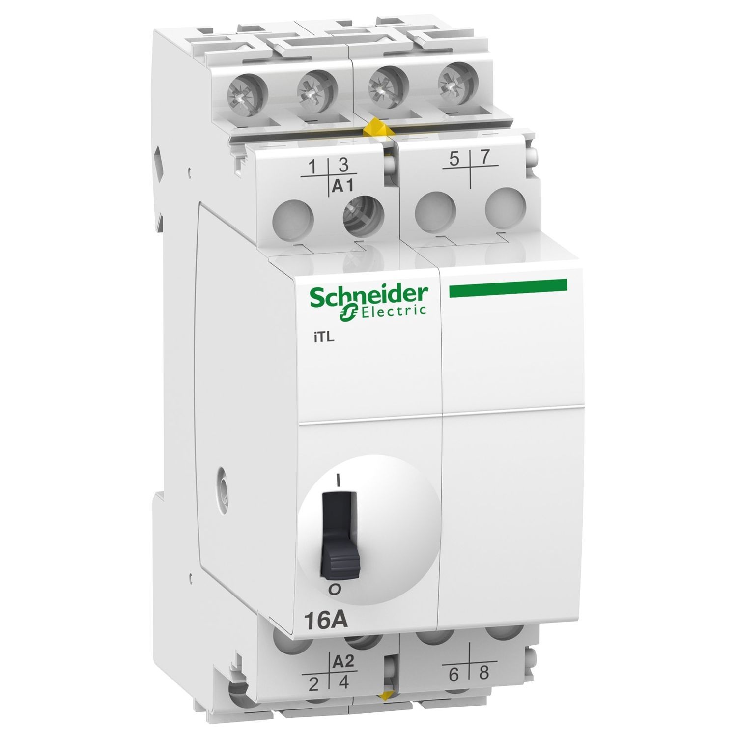 A9C30814 | Schneider iTL Darbe Akım Anahtarları, 16A 4P 230VAC/110VDC