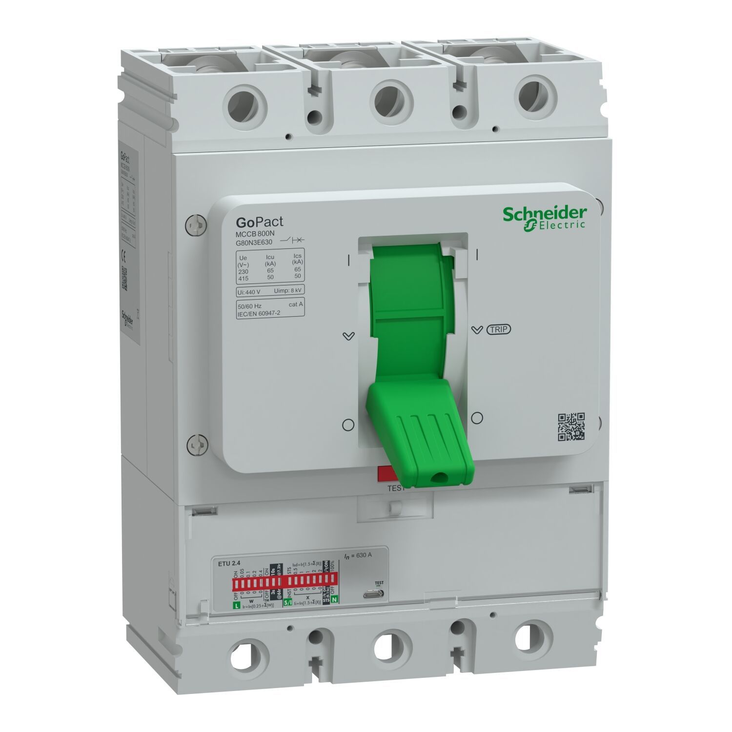 G80N3E630 | Schneider GOMCCB 800N 3P3D 630A Elektronik