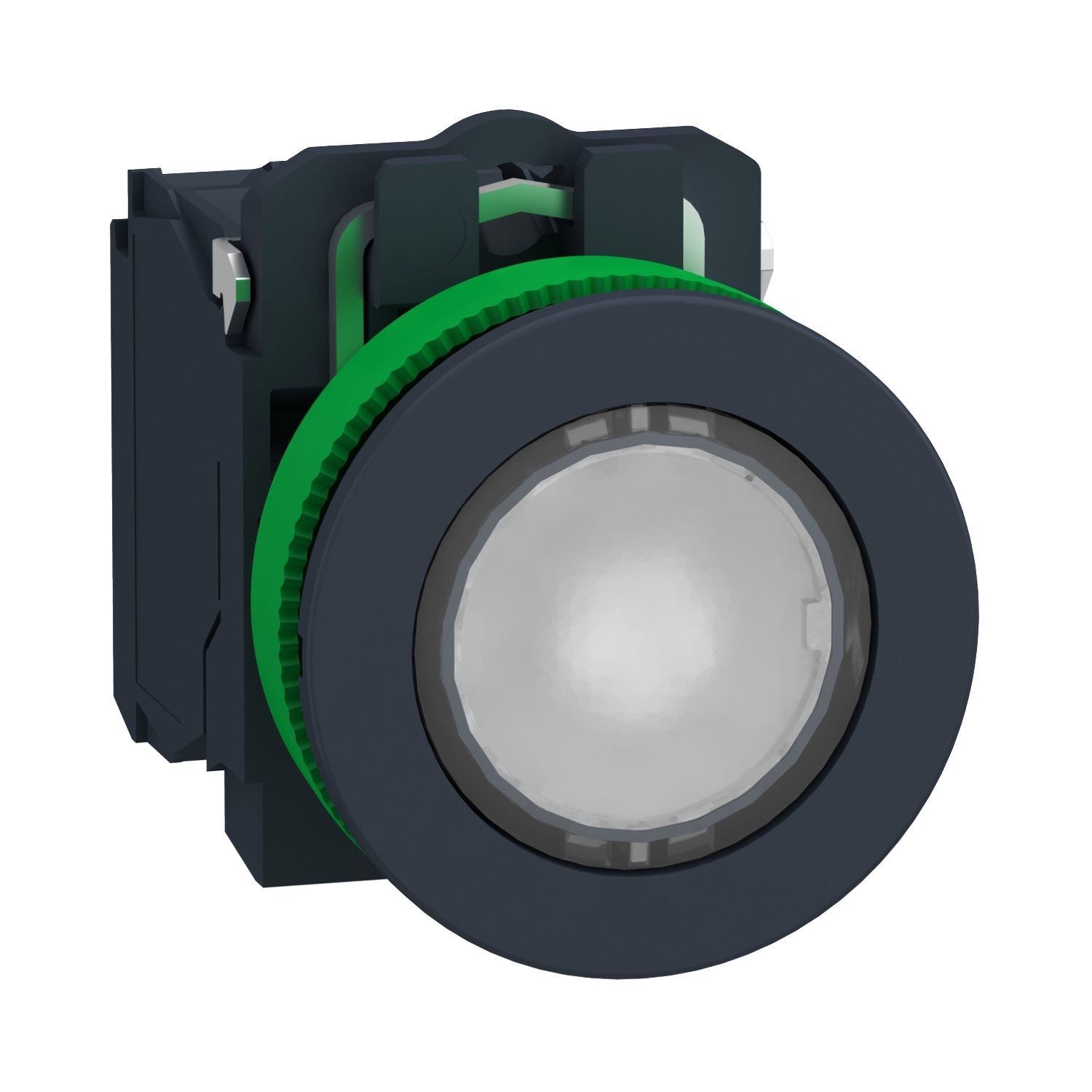 XB5FW31M5 | Schneider Işıklı, yaylı butonlar LED 230 VAC Yeşil 1 NA+1 NK