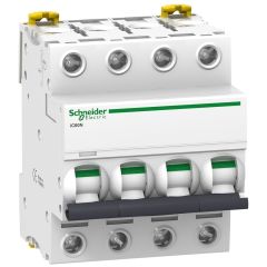 A9F74440 | Schneider Otomatik Sigorta - 40 Amper, 4 Kutup , 6kA, C Eğrisi