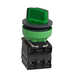 XB5FK123B5 | Schneider Işıklı, mandal buton LED 24 VAC /DC    Kırmızı 1NA+1NK