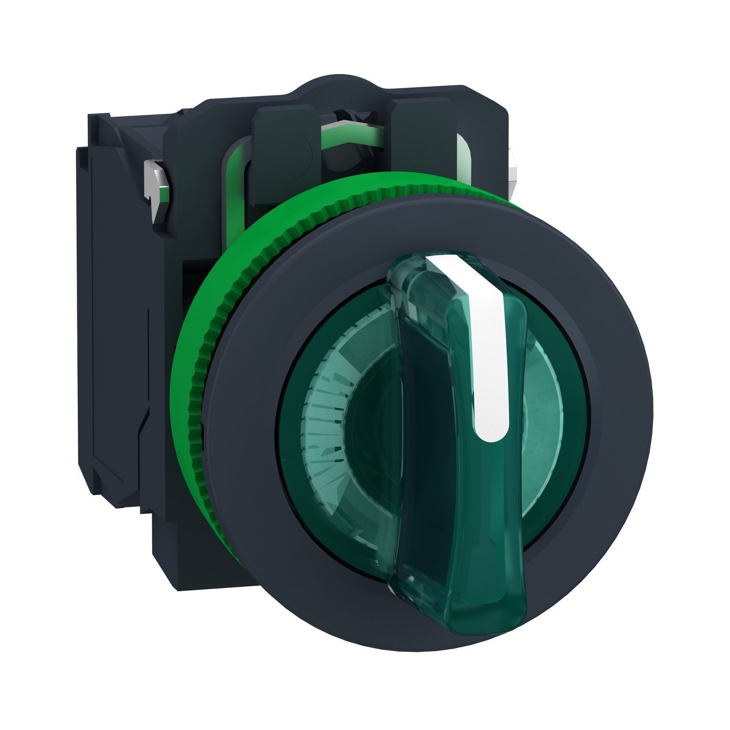 XB5FK133M5 | Schneider Işıklı, mandal buton LED 230 VAC   Kırmızı 1NA+1NK