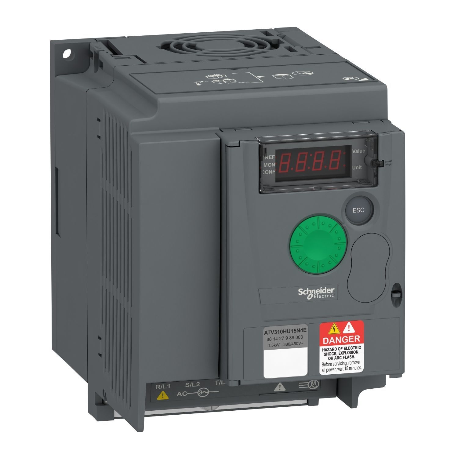 ATV310HU15N4E | Schneider Easy Altivar ATV310 1,5kW 3 Faz Hız Kontrol Cihazı - EMC Filtresiz