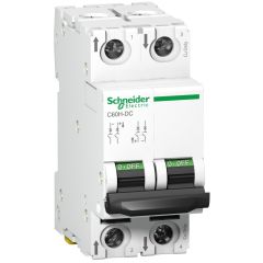 A9N61528 | Schneider Otomatik Sigorta - 10 Amper, 2 Kutup, 6kA, C Eğrisi - DC Uygulamaları