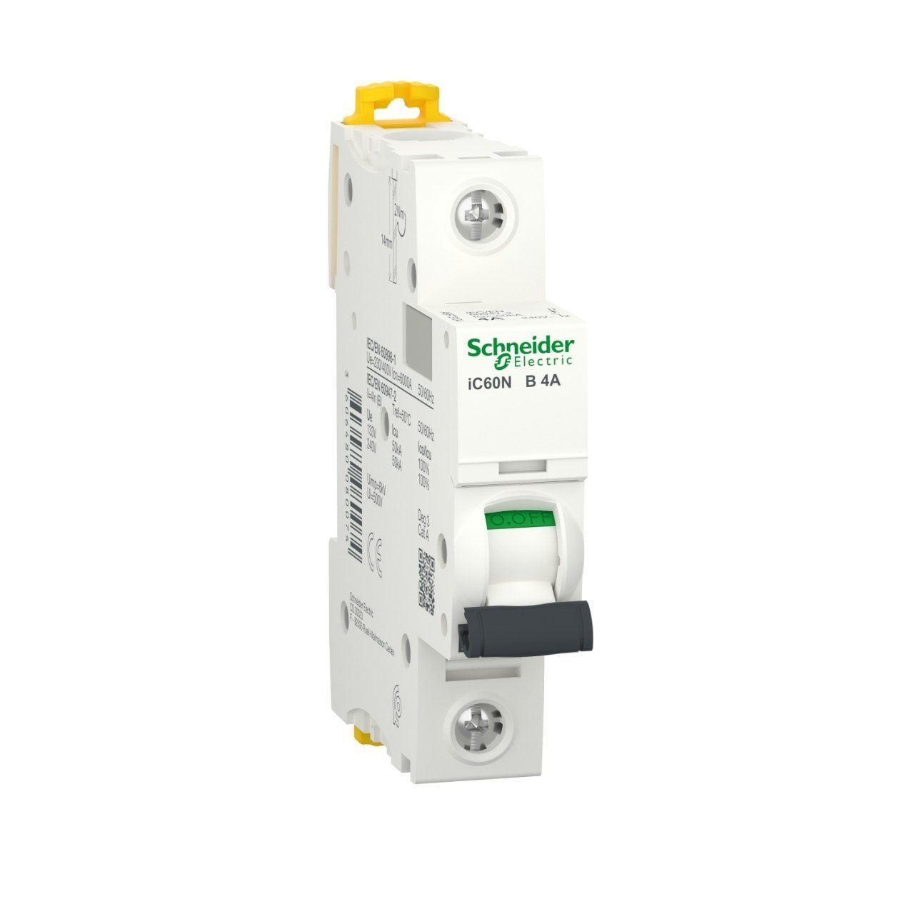 A9F73104 | Schneider Otomatik Sigorta - 4 Amper, 1 Kutup , 6kA, B Eğrisi
