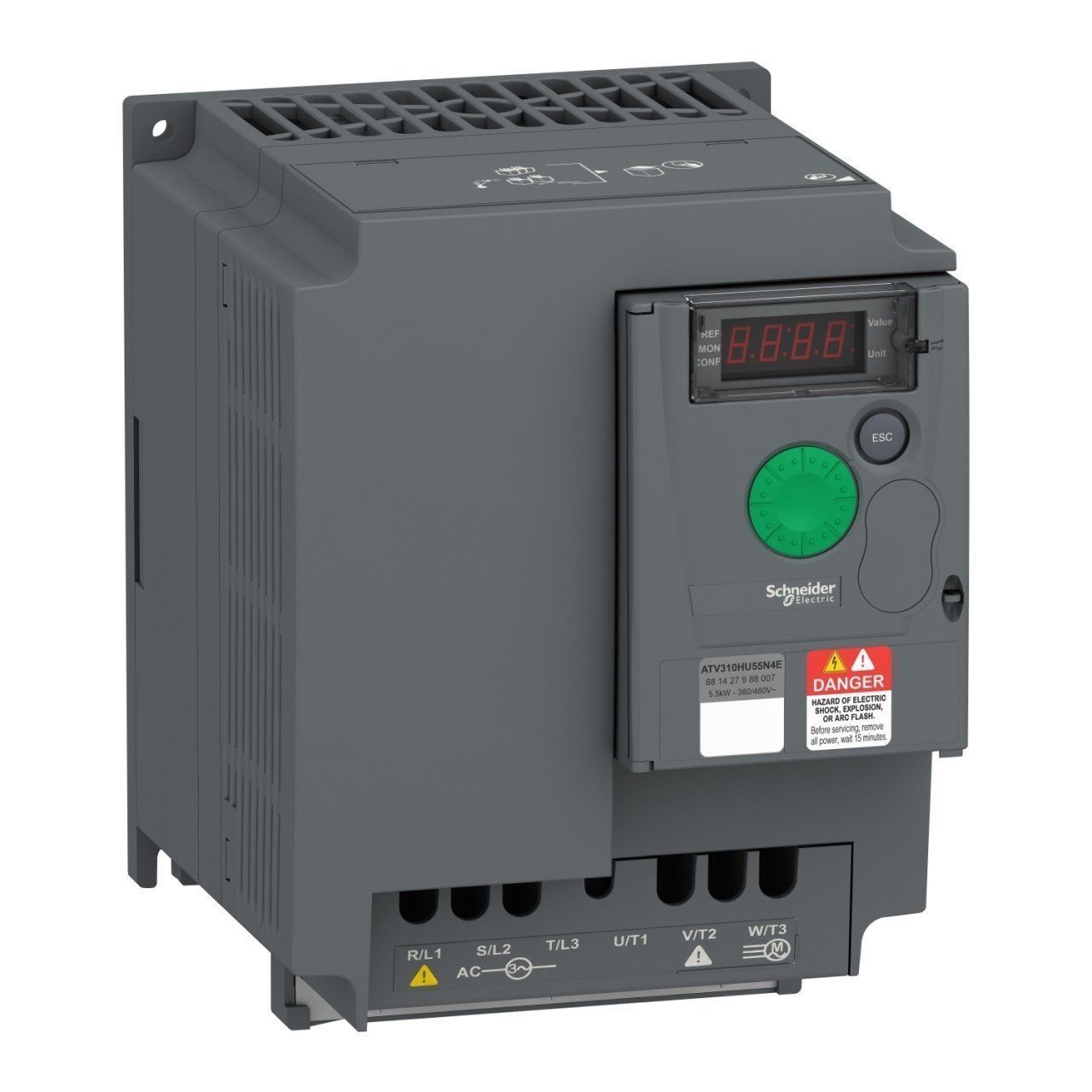 ATV310HU55N4E | Schneider Easy Altivar ATV310 5,5kW 3 Faz Hız Kontrol Cihazı - EMC Filtresiz