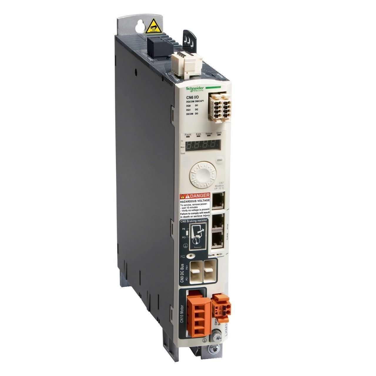 LXM32AD72N4 | Schneider motion servo drive, Lexium 32, 72A, three phase, supply voltage 208 to 480V, 0.4kW