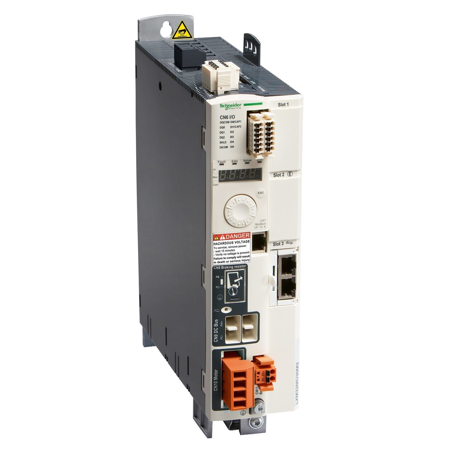 LXM32SD72N4 | Schneider motion servo drive, Lexium 32, 24A, three phase, supply voltage 208 to 480V, 7kW