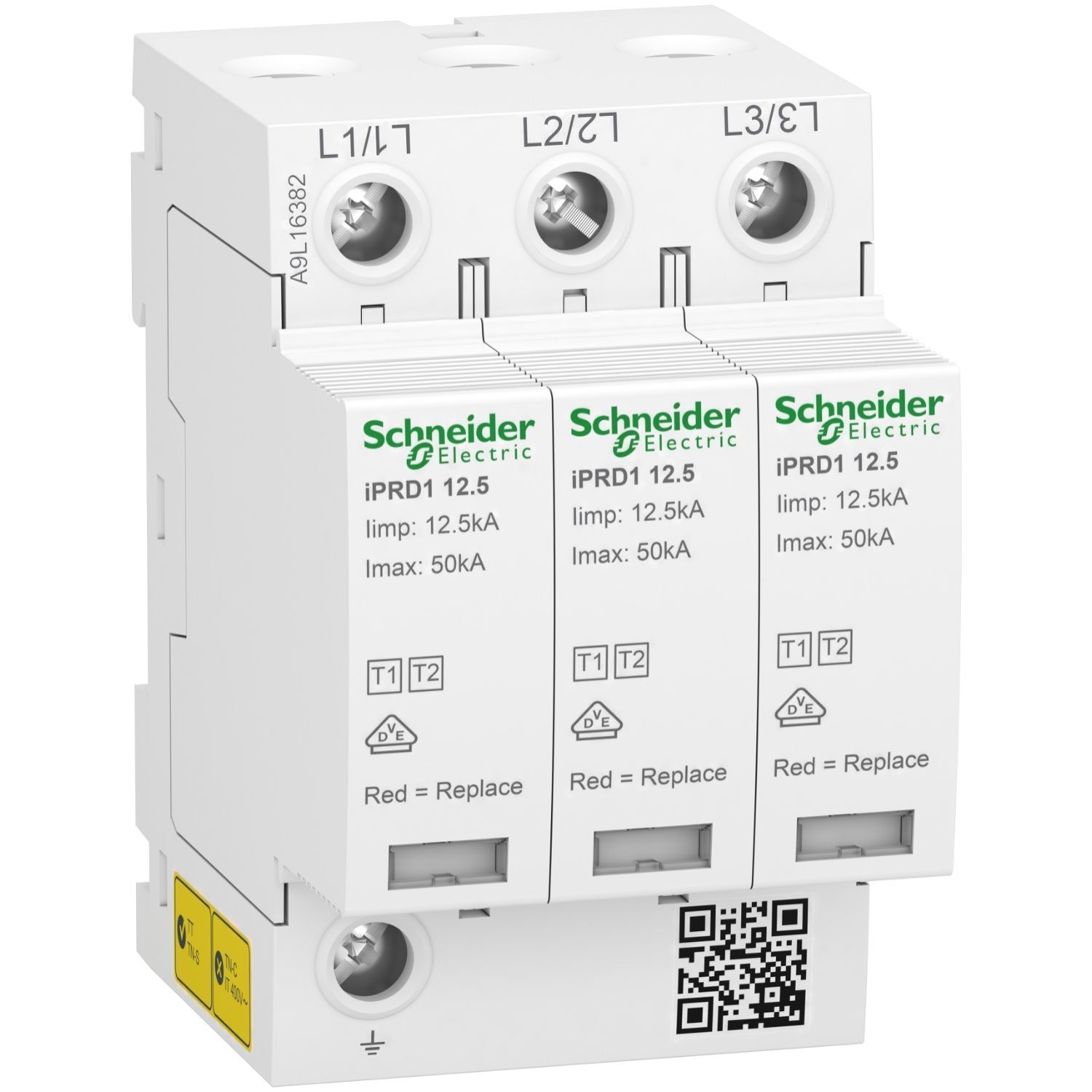 A9L16382 | Schneider iPRF1 12,5r 3P